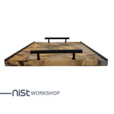 سینی چوب و رزین مدل ممرز اسموکی با کد MS_smok0001_3