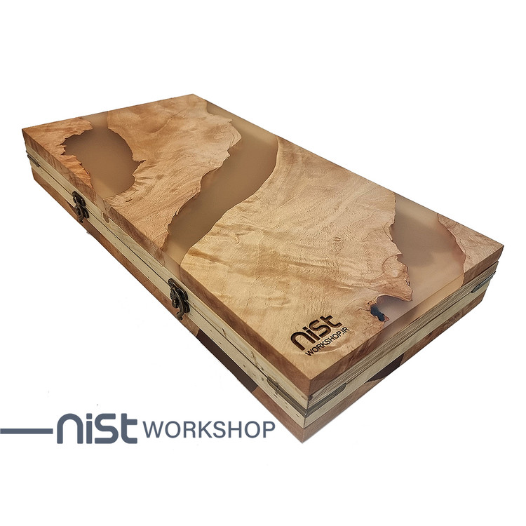 تخته نرد کلاسیک مدل توسکا جنگلی-2