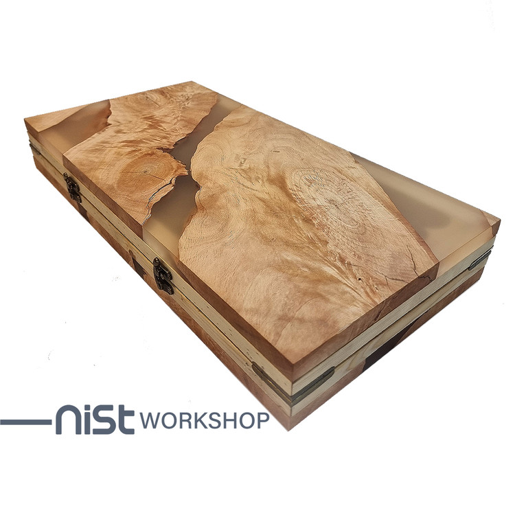 تخته نرد کلاسیک مدل توسکا جنگلی-3