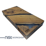 تخته نرد کلاسیک مدل سنجد دودی-2