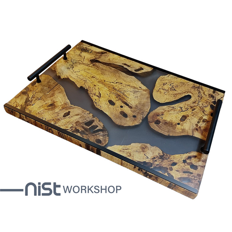 سینی چوب و رزین مدل ممرز دودی-02