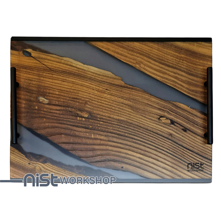 سینی چوب و رزین مدل سنجد دودی-03