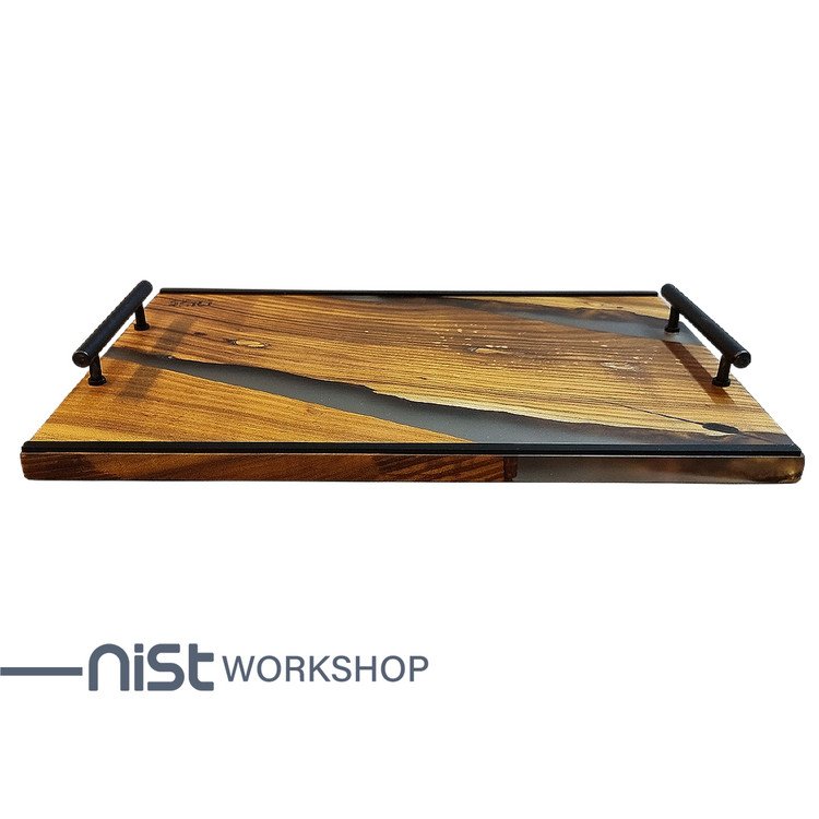 سینی چوب و رزین مدل سنجد دودی-04