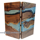 تخته نرد کلاسیک چوبی و رزینی مدل سنجد-04